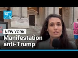 À New York, "des manifestants de tous âges sont venus exprimer leur ras-le-bol" • FRANCE 24
