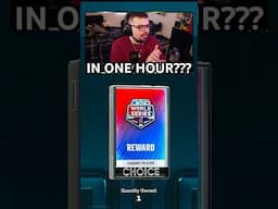 I Made World Series in ONE HOUR!