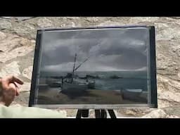 Chien Chung Wei 's WATERCOLOR LESSON a part of watercolour demonstration 13