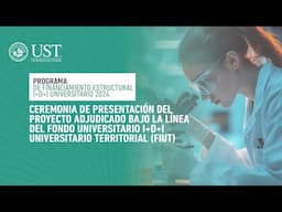 Presentación Proyecto FIUT UST | Universidad Santo Tomás