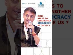 India needs to strengthen democracy in the US?