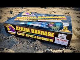 $200 AERIAL BARRAGE 61 SHOT REPEATER ASSORTMENT- PHANTOM FIREWORKS