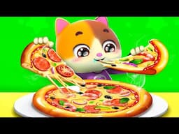 Pizza Song, ABC Song | Learn Alphabets | Educational | Nursery Rhymes & Kids Songs | Mimi and Daddy