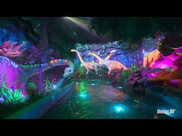 Mystic River Dinosaurs Boat Ride | Relaxing Boat Dark Ride | Dino Kingdom Theme Park