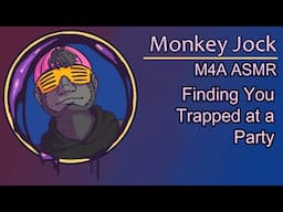 [Commission] [M4A] Comforted at a Party by a Giant Monkey Jock