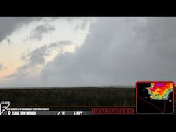 We Barely Saw This Tornado In New Mexico - Live As It Happened - 4/26/25