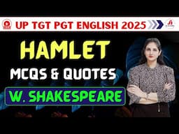 🔴Hamlet - Exam points & Important quotes 🔴William Shakespeare 🔴26April @ 11am