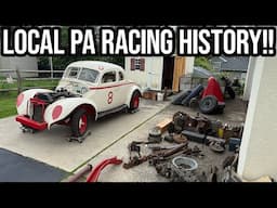 1950s Era Philly Stock Car Found - 1940 Ford Coupe Garage Find!!!
