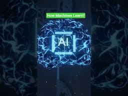 How machines Learn?#ai #shorts #artificialintelligence
