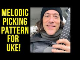 My First Car Phone Video!  Learn a Melodic Solo Picking Pattern for Uke