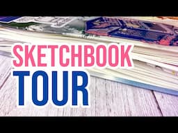 Watercolor Sketchbook Tour! - July 2024-February 2025 🎨