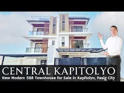 House Tour PA14 · "PRIME Access in Pasig City!" · KAPITOLYO Pasig 4 Bedroom New Townhouse for Sale