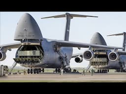 C-5 Galaxy: US Air Force Largest Cargo Aircraft Ever Made