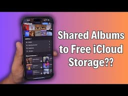 Using Shared Album to Free iCloud Storage? Think Again! 😮