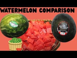 Seedless Watermelon & Private Selection (Kroger) Exclusive Variety Black Diamond Watermelon