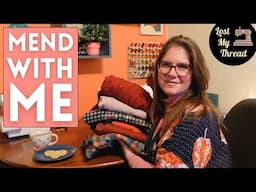 Cozy Mending Video - Repairing My Me-Mades