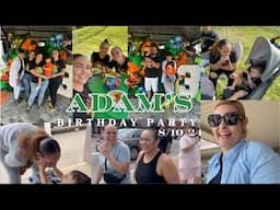 ADAM'S 3RD BIRTHDAY PARTY | FAMILY VACATION IN OHIO | WE MISS YOU SUMI 🩵🌻