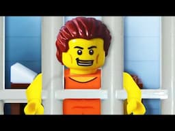 LEGO City Prison Break: Underground Tunnel Escape! | LEGO Stopmotion | LEGO Police | Billy Bricks