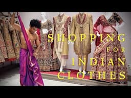 SHOPPING FOR INDIAN CLOTHES - With Rajiv Surendra