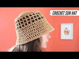 How To Crochet a Cute Bucket Hat in Just 2 Hours!