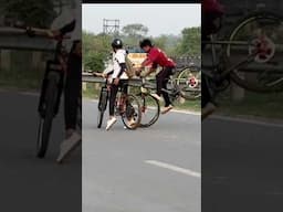Aaj ride par cycle ka tyre blast hogai😲 #shots #ytshorts #minivlog #imranmtb #cycle