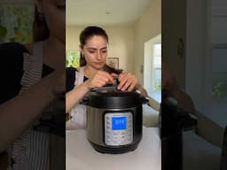 Quinoa & red lentils in the Instant Pot