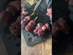 Homemade chicken liver Yakitori #shorts #japan #kiiwi