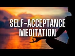 Meditation For Self-Acceptance, Self-Love, Stress Release & Mental Health. Voice Only
