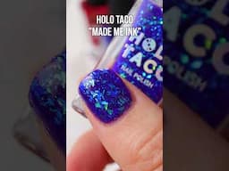 🌊 NEW Holo Taco "Off the Deep End" collection swatches 😍🧜‍♀️ #holotaco #ad