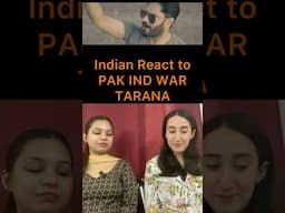 Indian React to PAK IND WAR TARANA | Official video | Abrar UL HAQ