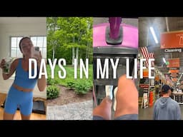VLOG: bridal fitness goals, backyard projects, my no caffeine journey, etc !