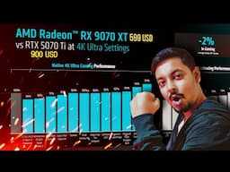 AMD COOKED with RDNA 4🔥RX 9070 XT at 599 USD matches 5070 Ti at 749 USD🔥But Does NVIDIA care?!