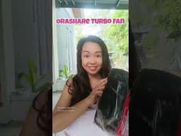 POWER INTERUPTION? PORTABLE TURBO FAN ANG SOLUSYON 🥰 Link in the comment ⬇️ #mimaallen
