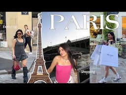 PARIS Vlog pt1 🇫🇷!! Exploring, shopping & chilling…