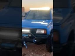 DIY Off-road Lighting Ideas #offroad #suzukisidekick #geotracker