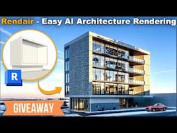 AI Architecture Rendering with Rendair Tutorial | Revit AI Rendering