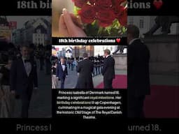 Princess Isabella of Denmark Turned 18, Marking a Significant Royal Milestone