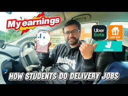 Alert✅| How students can do delivery legally ✅ | Uber eats, Just eats, delivero, which one is better