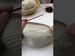 Crochet Summer Bucket Hat Trailer #shorts