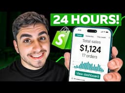 speedrunning an entire $1k/day shopify store
