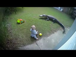 Wild Animals Enter Human Territory Caught on Camera