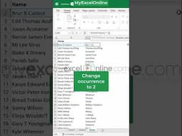 TEXTAFTER Formula in Excel 🤯 #excel #myexcelonline #shorts