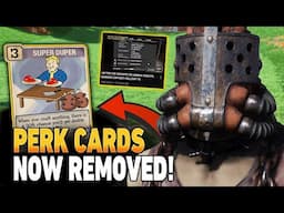 Perks Now REMOVED in Attempts to Stop Fallout 76 Exploit!
