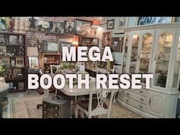 Mega Booth Reset: Transforming My Antique Booth for Maximum Sales