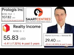 REIT Stocks 2025 - Prologis, Realty, Alexandria, Vonovia, Smartcentres...