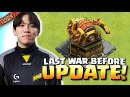 NAVI’s last war before NEW UPDATE brings  “CRAFTED” DEFENSES! Clash of Clans