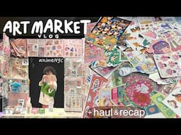 STUDIO VLOG ✪ first big artist alley, small business struggles, & month long prep