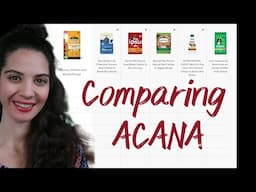 Searching for the best kibble: Comparing Acana Classic Chicken to other popular brands.
