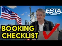 Booking a trip to the USA? Here's your ESSENTIAL checklist!!
