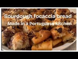Sourdough focaccia bread